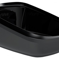Miniatyr av produktbild för Toalåda PeeWee EcoGranda svart/svart 66,5x48,5x28 cm