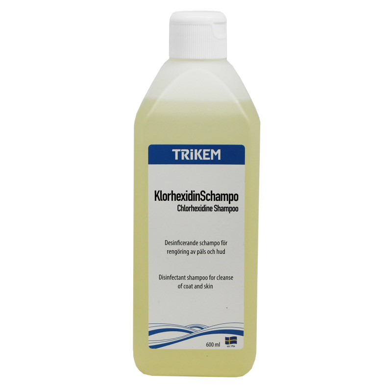 Produktbild för Trikem Klorhexidinschampo häst 600 ml