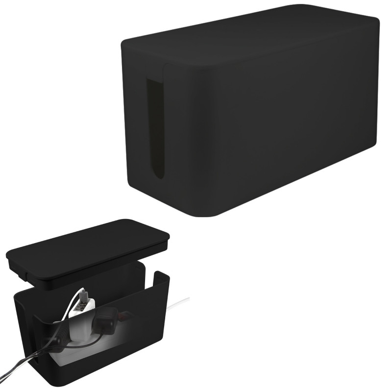 Produktbild för Cable box - Kabelgömma S Svart