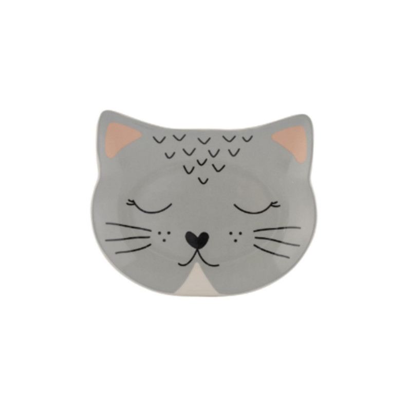 Produktbild för Keramikskål Smokey Cat MC d=160/120 h=40mm