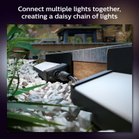 Produktbild för Hue Amarant Garden floodlight Wh/Color 12V