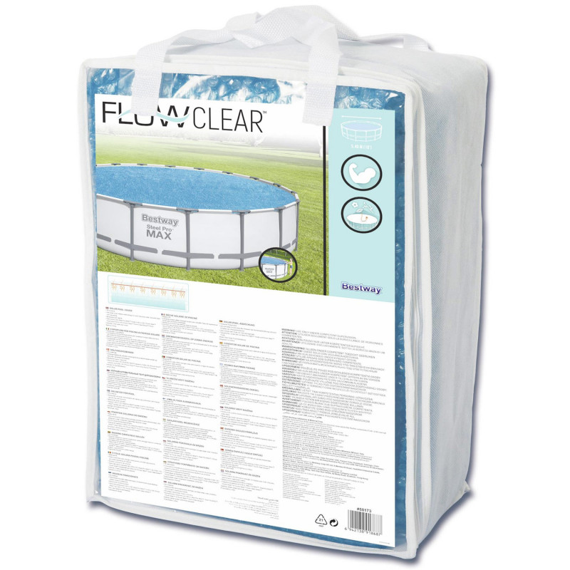 Produktbild för Flowclear Solar Pool Cover 5,49m