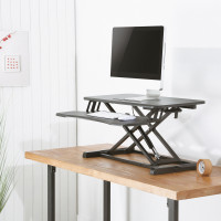 Miniatyr av produktbild för Höjdjusterbar skrivbordshöjare Sitt/Stå