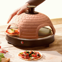 Miniatyr av produktbild för Pizza Maker Terracotta inkl. 4st pizza spadar