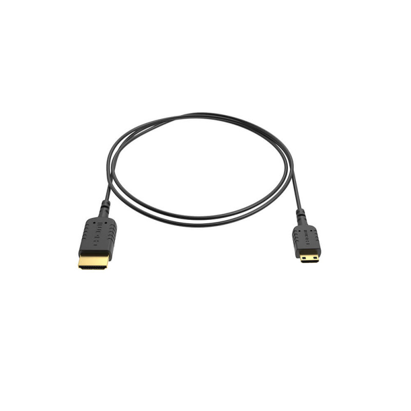 Produktbild för Kabel Mini HDMI-HDMI Extra Tunn 80cm