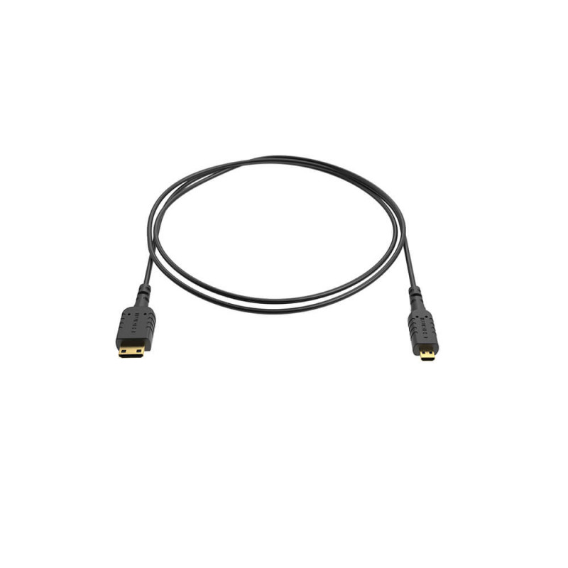 Produktbild för Kabel Micro HDM-Mini HDM Extra Tunn 80cm