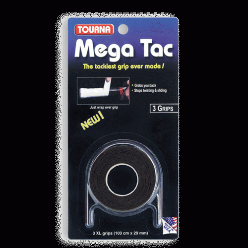 TOURNA Racket-linda Mega Tac 3-pack S