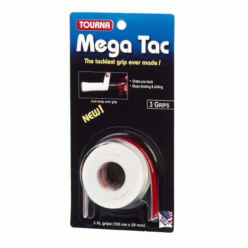 TOURNA Racket-linda Mega Tac 3-pack V