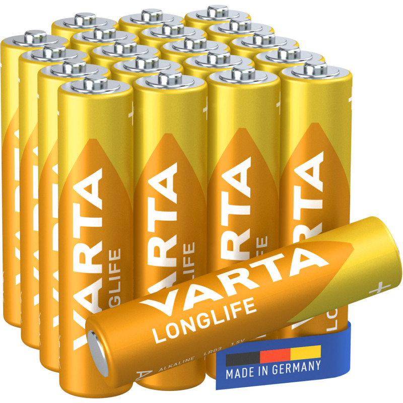 Produktbild för Longlife AAA / LR03 Batteri 20-pack