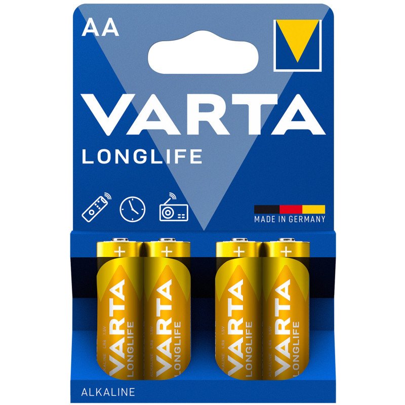 Produktbild för Longlife AA / LR6 Batteri 4-pack