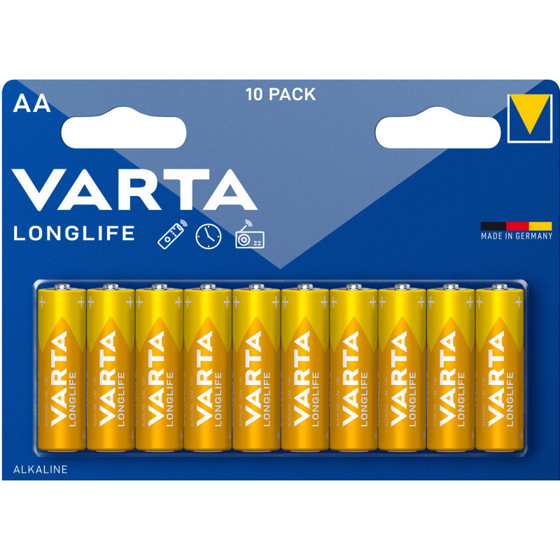 Produktbild för Longlife AA / LR6 Batteri 10-pack