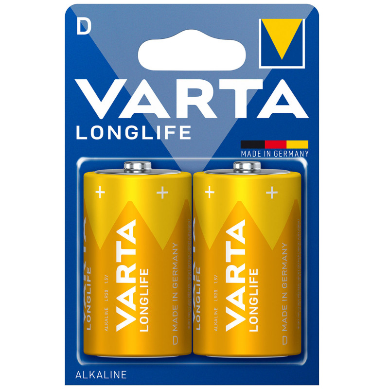 Produktbild för Longlife D / LR20 Batteri 2-pack