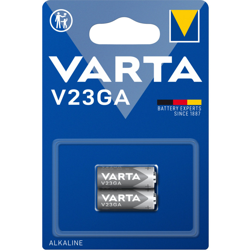 Produktbild för V23GA / LR23A / 23AE 12V Batteri 2-pack