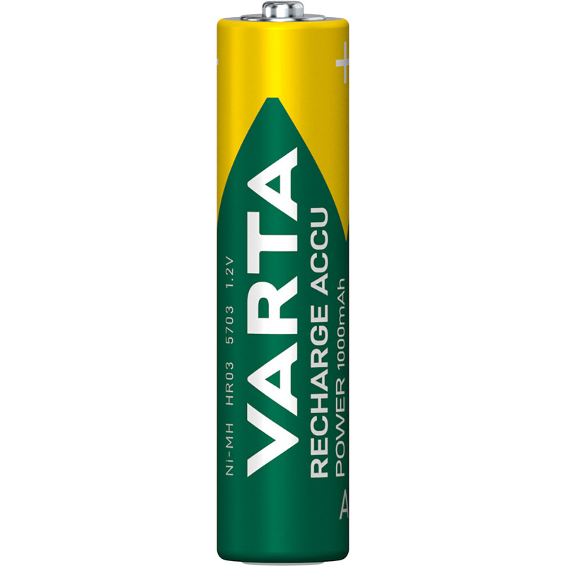 Produktbild för Laddningsbart batteri AAA 1000 mAh 4-pack