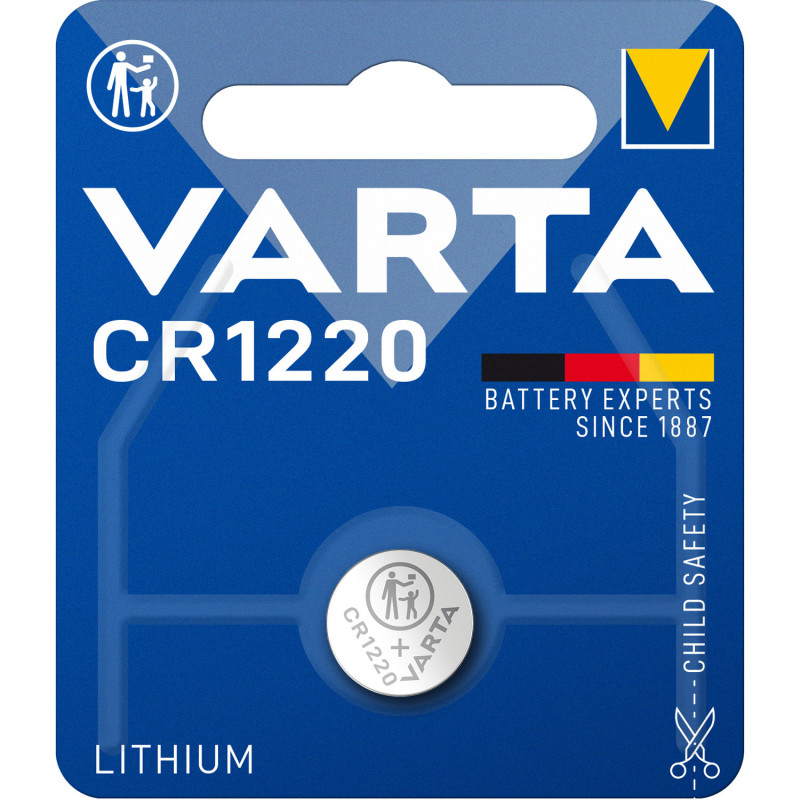Produktbild för CR1220 3V Lithium Knappcellsbatteri 1-pack