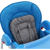 Produktbild för Barnstol blå och grå