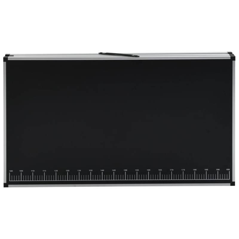 Produktbild för Hopfällbart tapetbord MDF och aluminium 300x60x78 cm