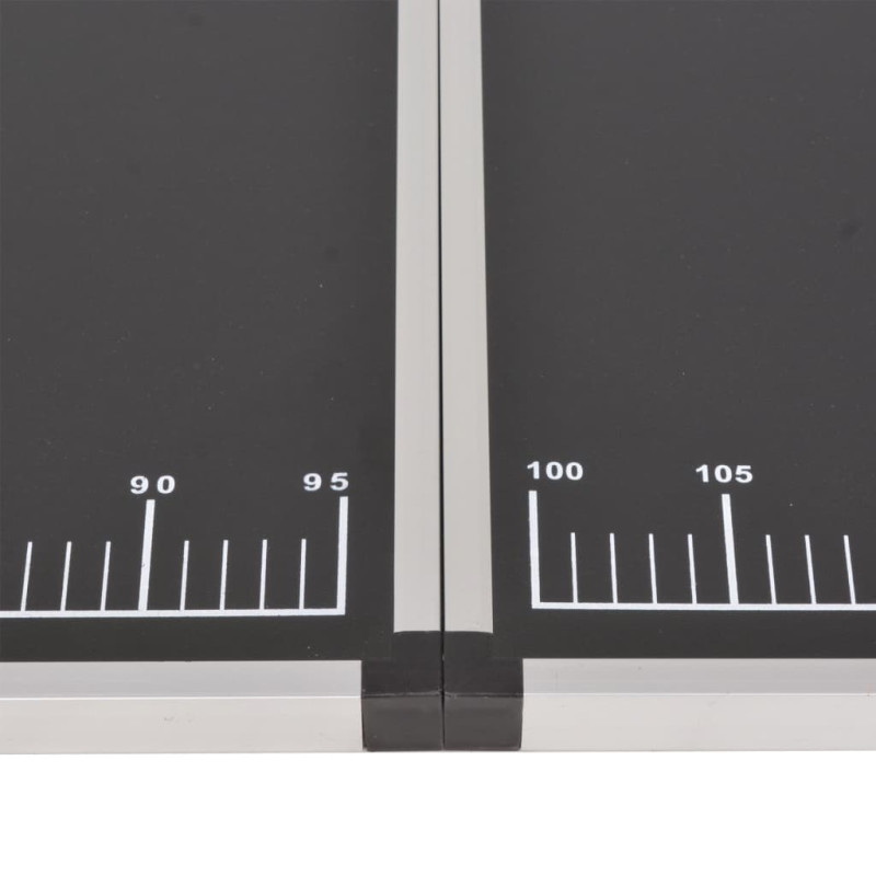 Produktbild för Hopfällbart tapetbord MDF och aluminium 200x60x78 cm