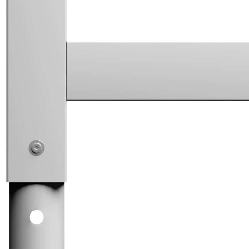 Produktbild för Ramar till arbetsbänk 2 st metall 55x(69-95,5) cm grå