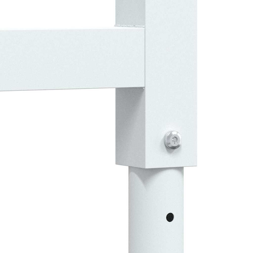 Produktbild för Ramar till arbetsbänk 2 st metall 55x(69-95,5) cm grå