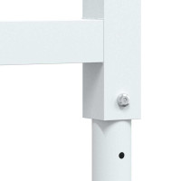 Produktbild för Ramar till arbetsbänk 2 st metall 55x(69-95,5) cm grå