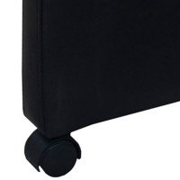 Produktbild för Matstolar 6 st svart konstläder