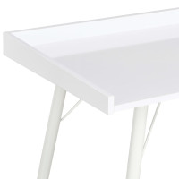 Miniatyr av produktbild för Skrivbord vit 90x50x79 cm