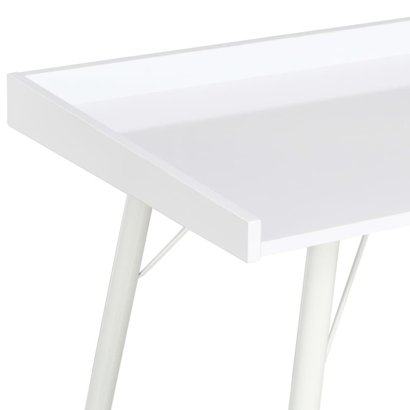 Produktbild för Skrivbord vit 90x50x79 cm