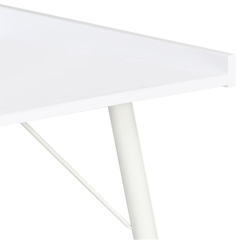 Produktbild för Skrivbord vit 90x50x79 cm