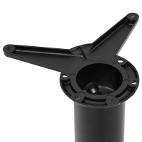 Produktbild för Höjdjusterbara bordsben 4 st 870 mm svart