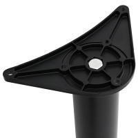 Produktbild för Höjdjusterbara bordsben 4 st 870 mm svart