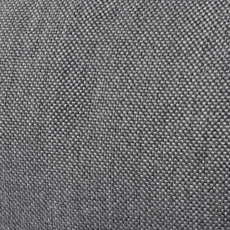 Produktbild för Golvstol vikbar tyg grå
