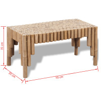 Miniatyr av produktbild för Soffbord bambu