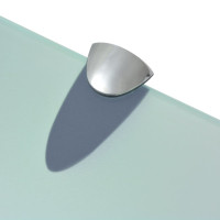 Produktbild för Svävande hylla glas 80x20 cm 8 mm