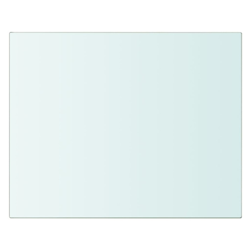 Produktbild för Hyllplan glas genomskinlig 20x25 cm