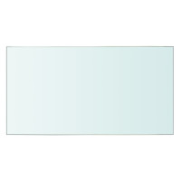 Produktbild för Hyllplan glas genomskinlig 30x12 cm