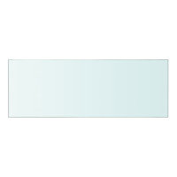 Produktbild för Hyllplan glas genomskinlig 40x12 cm
