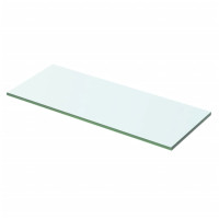 Produktbild för Hyllplan glas genomskinlig 50x15 cm