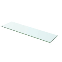 Produktbild för Hyllplan glas genomskinlig 60x12 cm