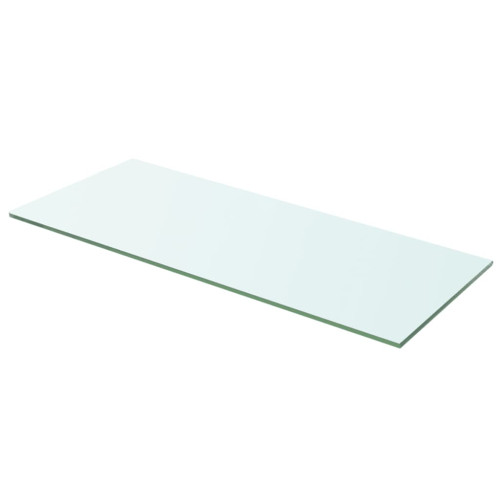 vidaXL Hyllplan glas genomskinlig 60x20 cm