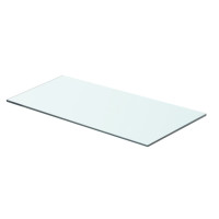 Produktbild för Hyllplan glas genomskinlig 60x25 cm