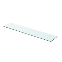 Produktbild för Hyllplan glas genomskinlig 70x15 cm