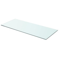 Produktbild för Hyllplan glas genomskinlig 70x30 cm