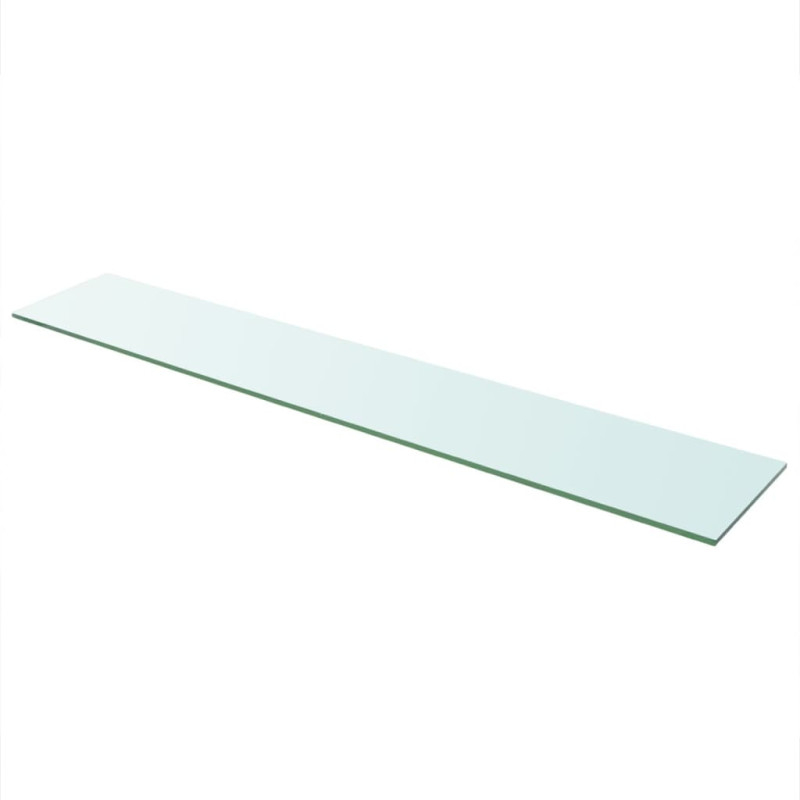 Produktbild för Hyllplan glas genomskinlig 110x20 cm