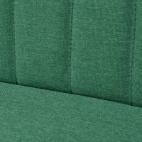 Produktbild för Soffa 117x55,5x77 cm tyg grön