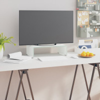 Miniatyr av produktbild för Tv/monitor-ställ glas grön 40x25x11 cm