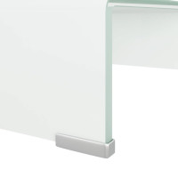 Miniatyr av produktbild för Tv/monitor-ställ glas grön 40x25x11 cm