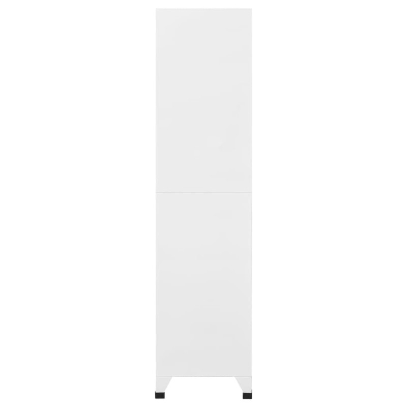 Produktbild för Klädskåp för omklädningsrum med 12 fack 90x45x180 cm
