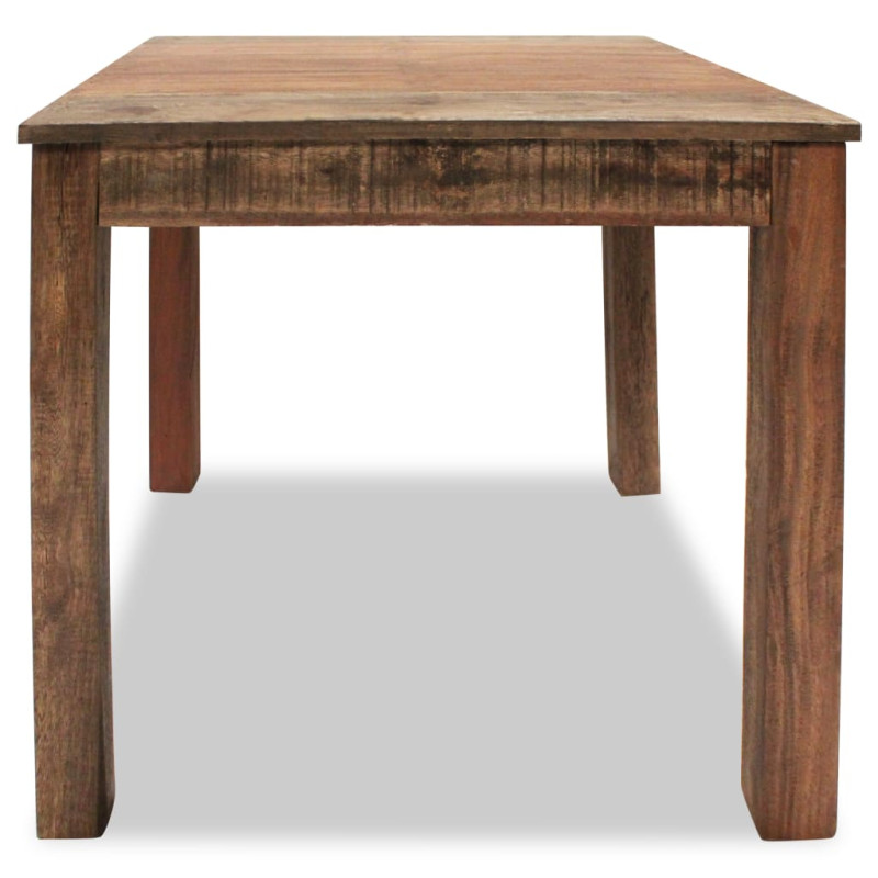 Produktbild för Matbord i massivt återvunnet trä 82x80x76 cm