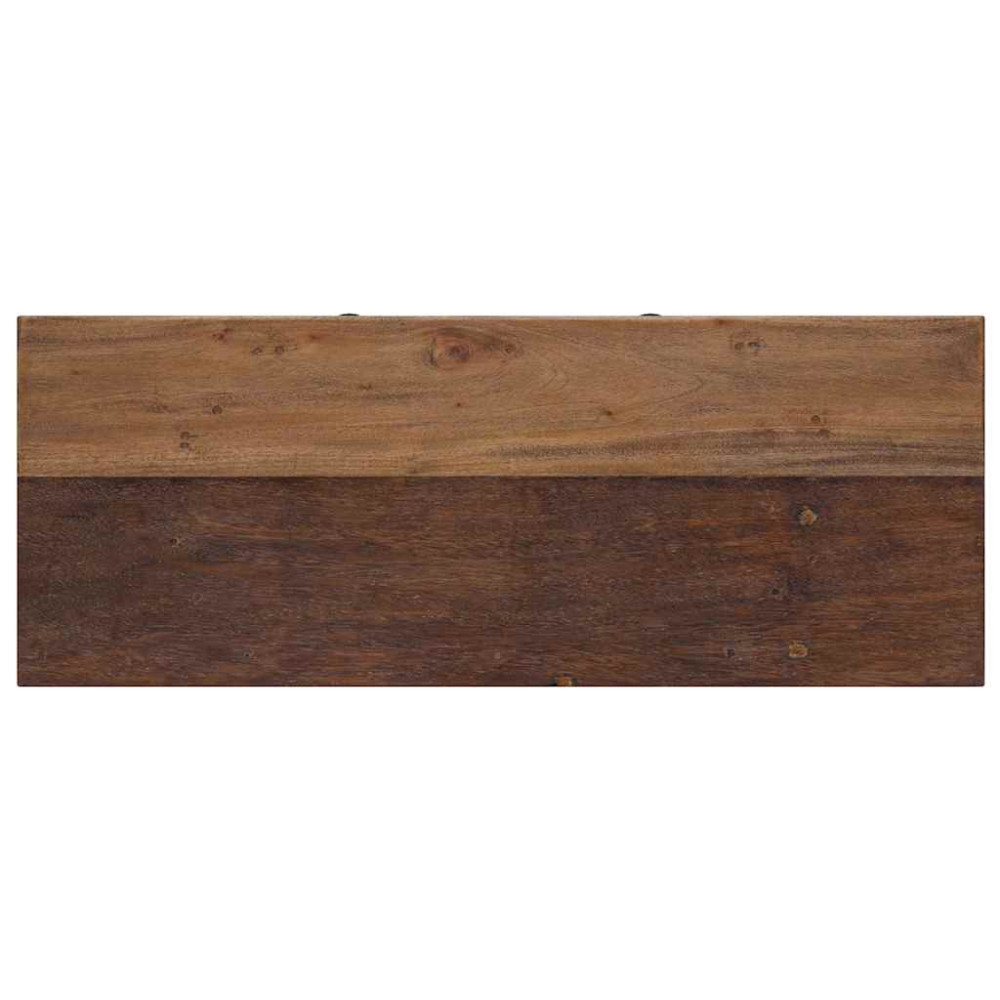 Produktbild för Konsolbord blandat återvunnet trä 80x35x80 cm